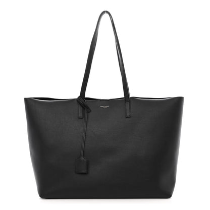 Saint Laurent Calfskin Large Shopping Tote Black 1 of 11