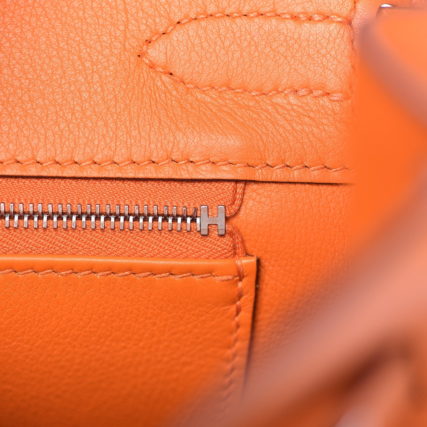 Epsom Birkin 30 Orange