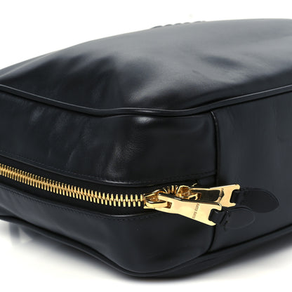Miu Miu Soft Calf Softy Large Beau Top Handle Bag Black 7 of 10