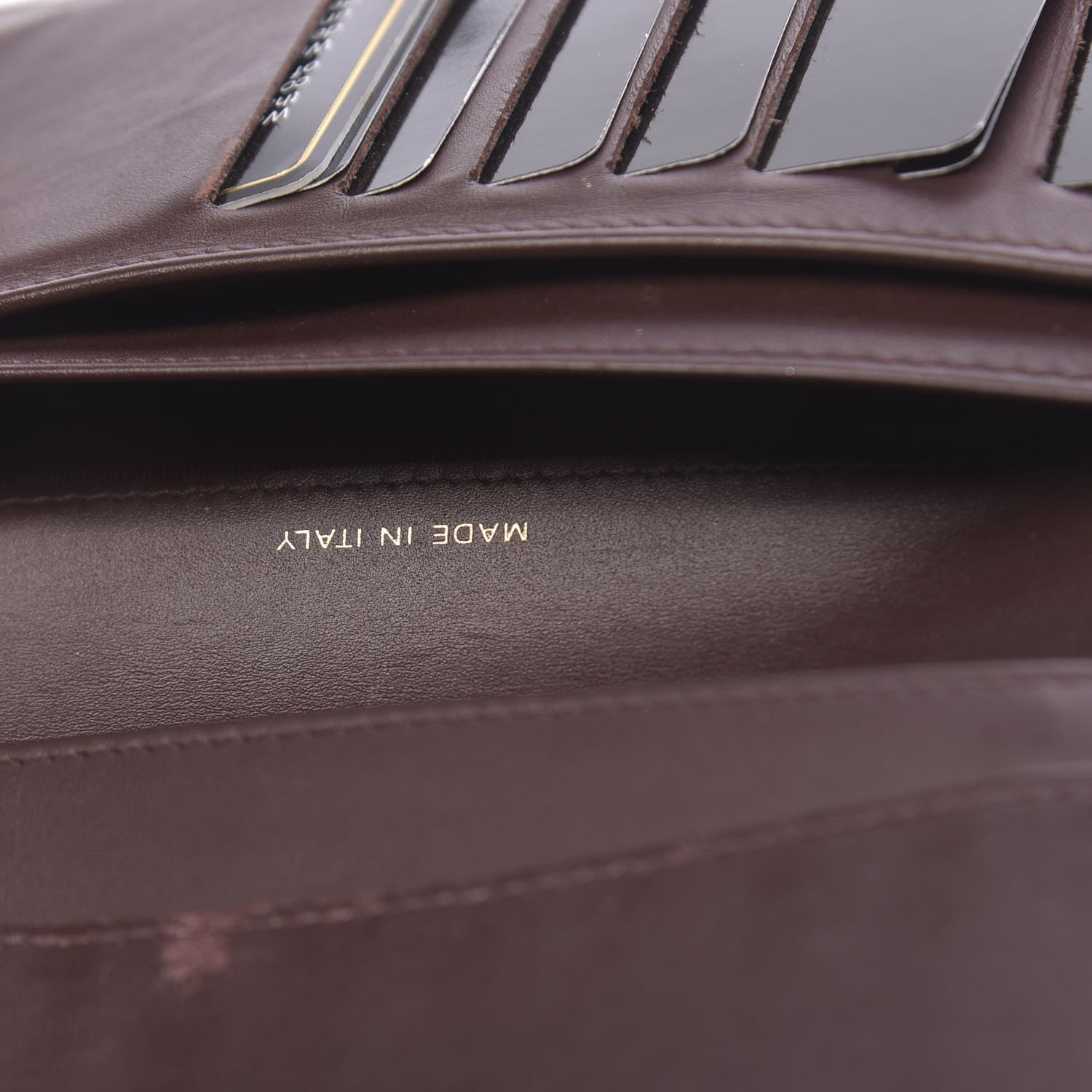 Chanel Caviar Quilted Yen Wallet Black 7 of 15