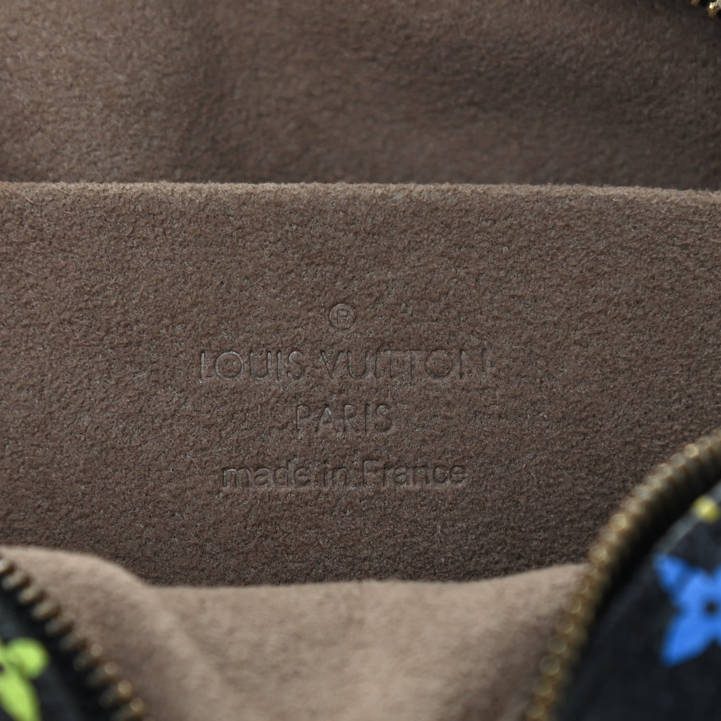 Monogram Multicolor Trousse Wapity Black