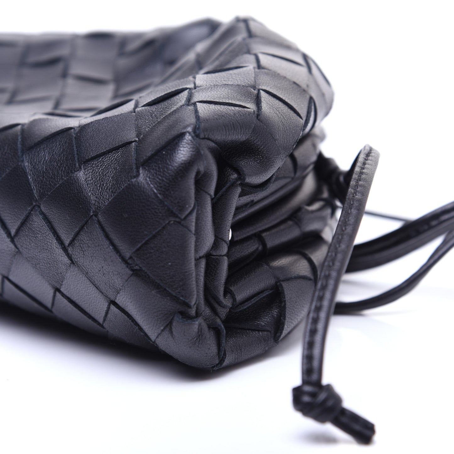 Nappa Intrecciato The Mini Pouch Black