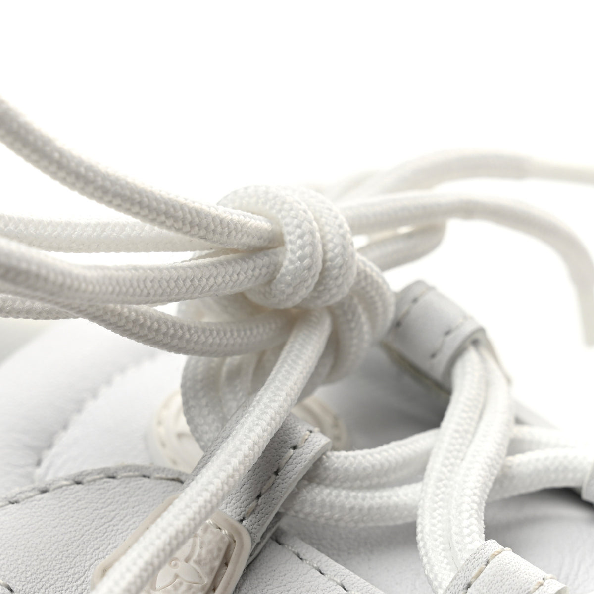 Monogram Calfskin Womens LV Sneakerina 37 White