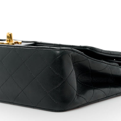 Chanel Lambskin Quilted Medium Double Flap Black 12 of 12