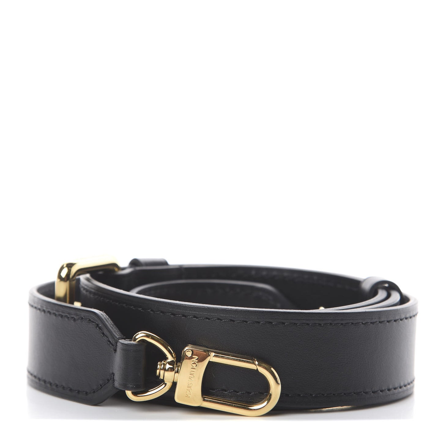 Calfskin Odeon PM Adjustable Shoulder Strap Black