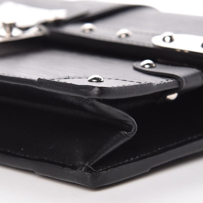 Louis Vuitton Epi Trunk Chain Wallet Black 8 of 8