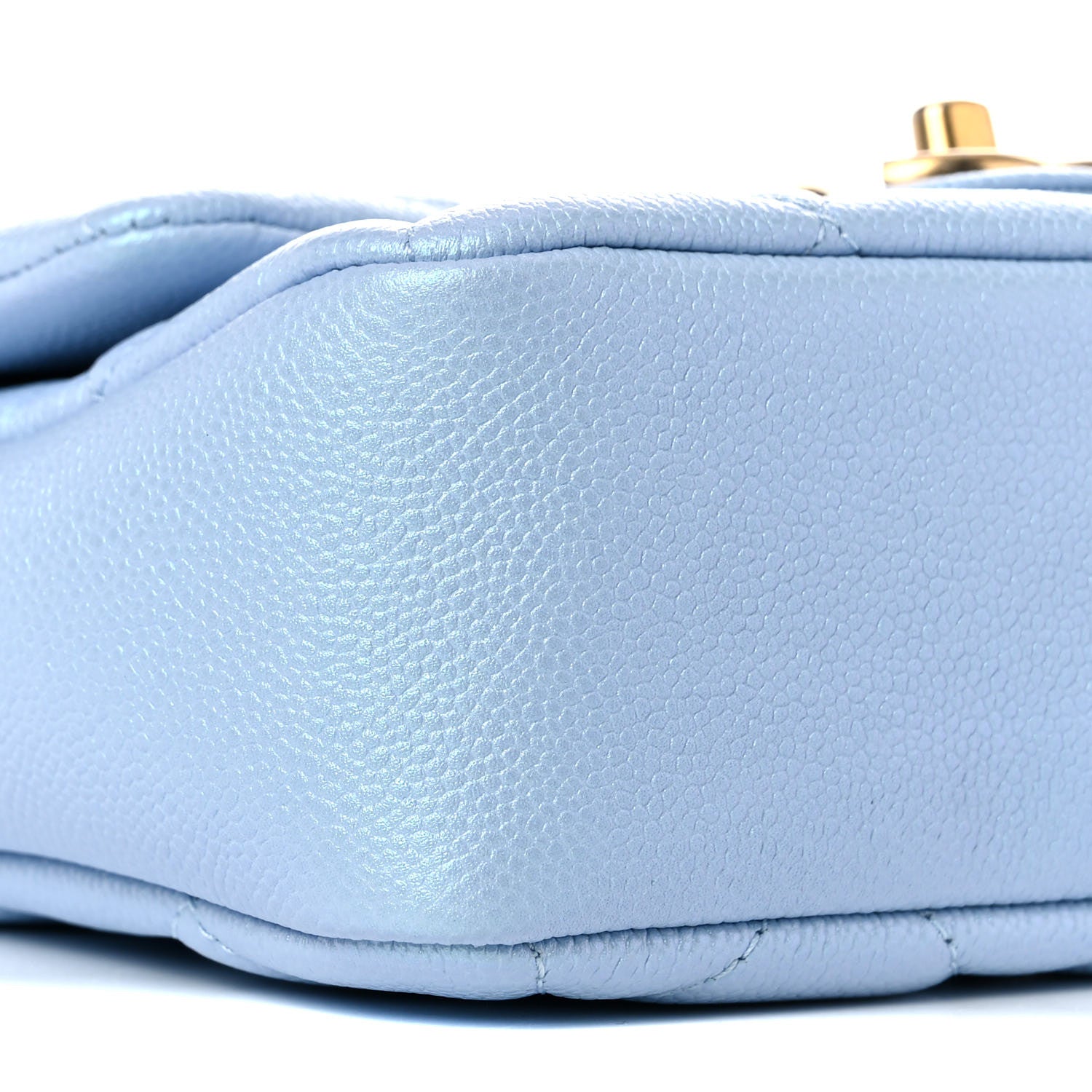 Chanel Iridescent Caviar Quilted Mini My Perfect Flap Light Blue 8 of 9