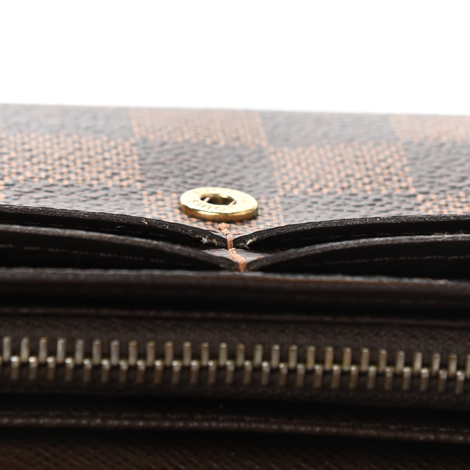 Louis Vuitton Damier Ebene Sarah Wallet 9 of 9