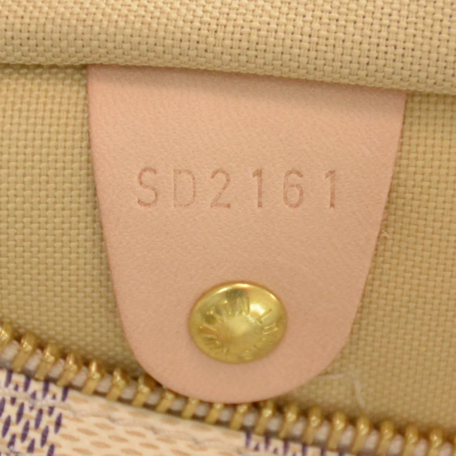 Louis Vuitton Damier Azur Speedy 25 6 of 7