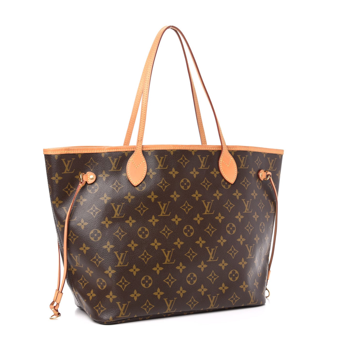 Monogram V Neverfull MM Turquoise