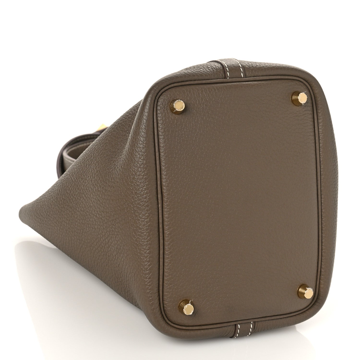 Hermes Taurillon Clemence Picotin Lock 18 PM Etoupe 4 of 8