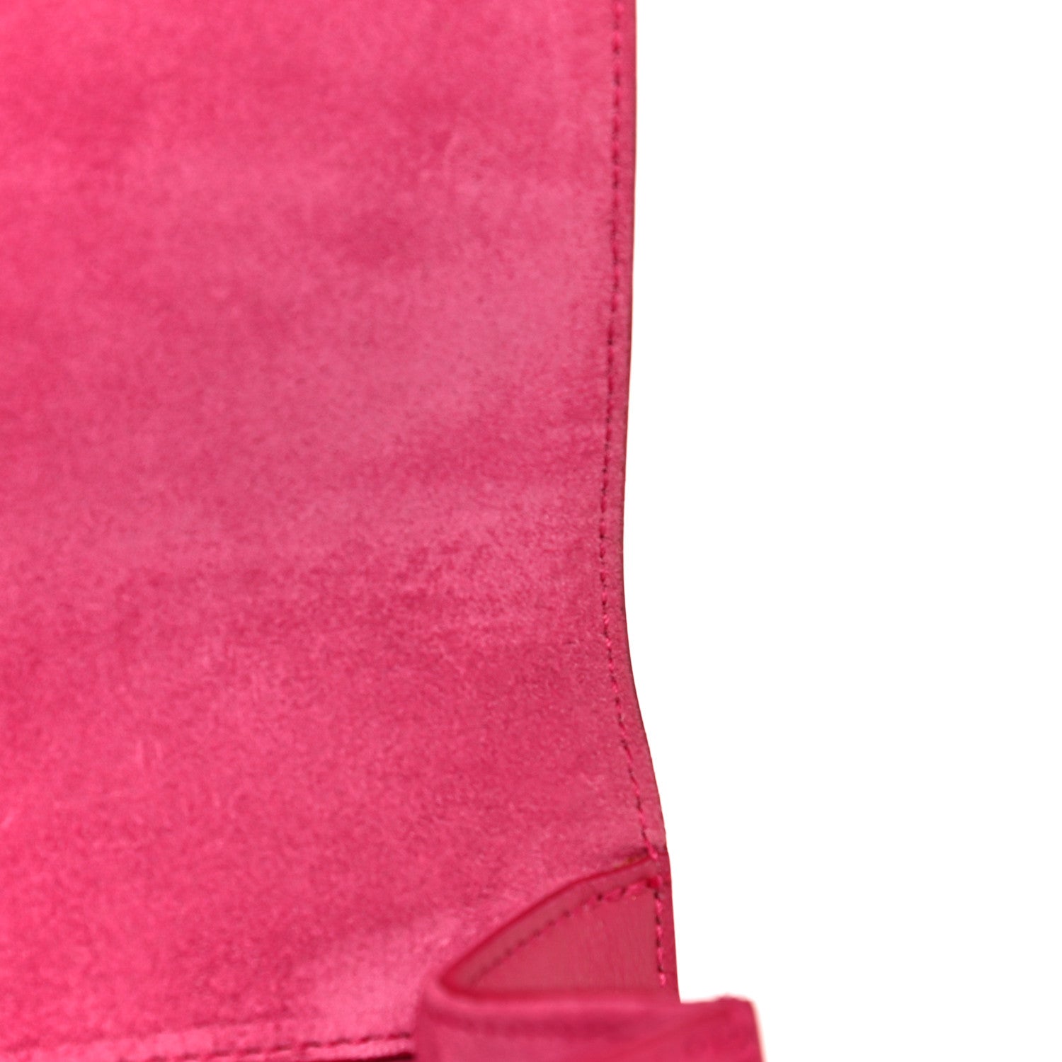 Saint Laurent Calfskin Classic Y Ligne Clutch Fuchsia 17 of 29