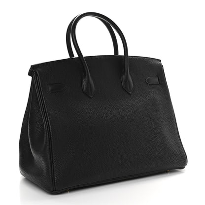 Hermes Togo Birkin 35 Black 2 of 9