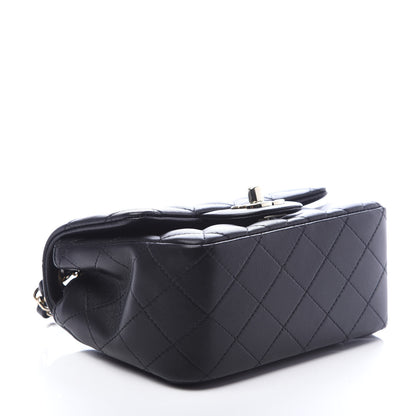 Chanel Lambskin Quilted Mini Square Flap Black 4 of 9