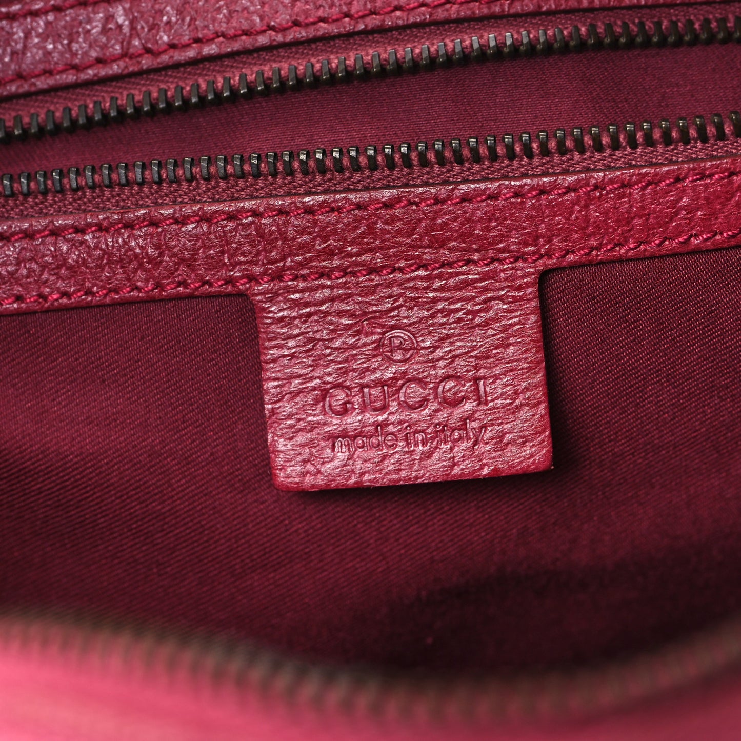 Monogram Medium Horsebit Chain Hobo Fuchsia