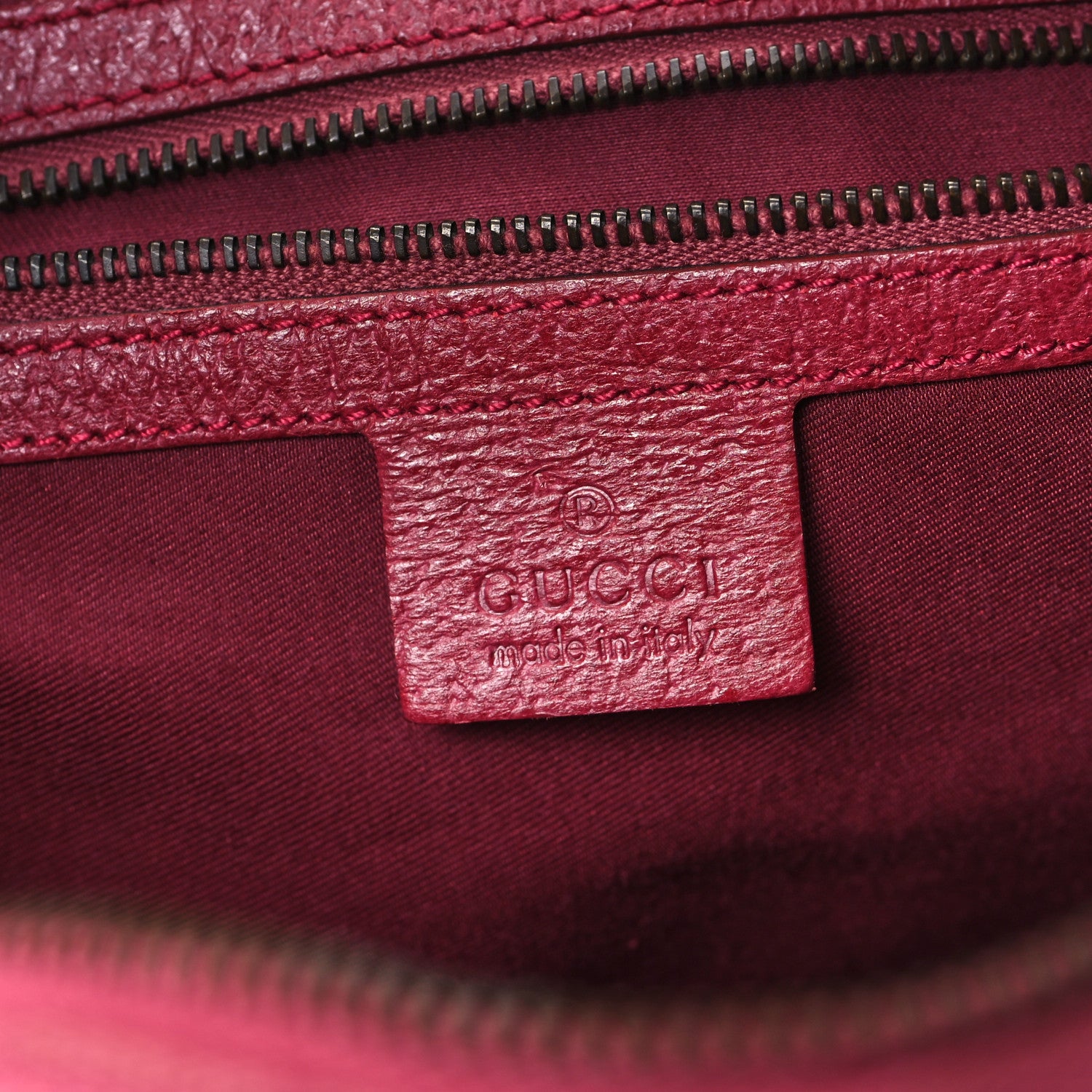 Gucci Monogram Medium Horsebit Chain Hobo Fuchsia 6 of 12