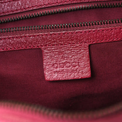 Gucci Monogram Medium Horsebit Chain Hobo Fuchsia 6 of 12