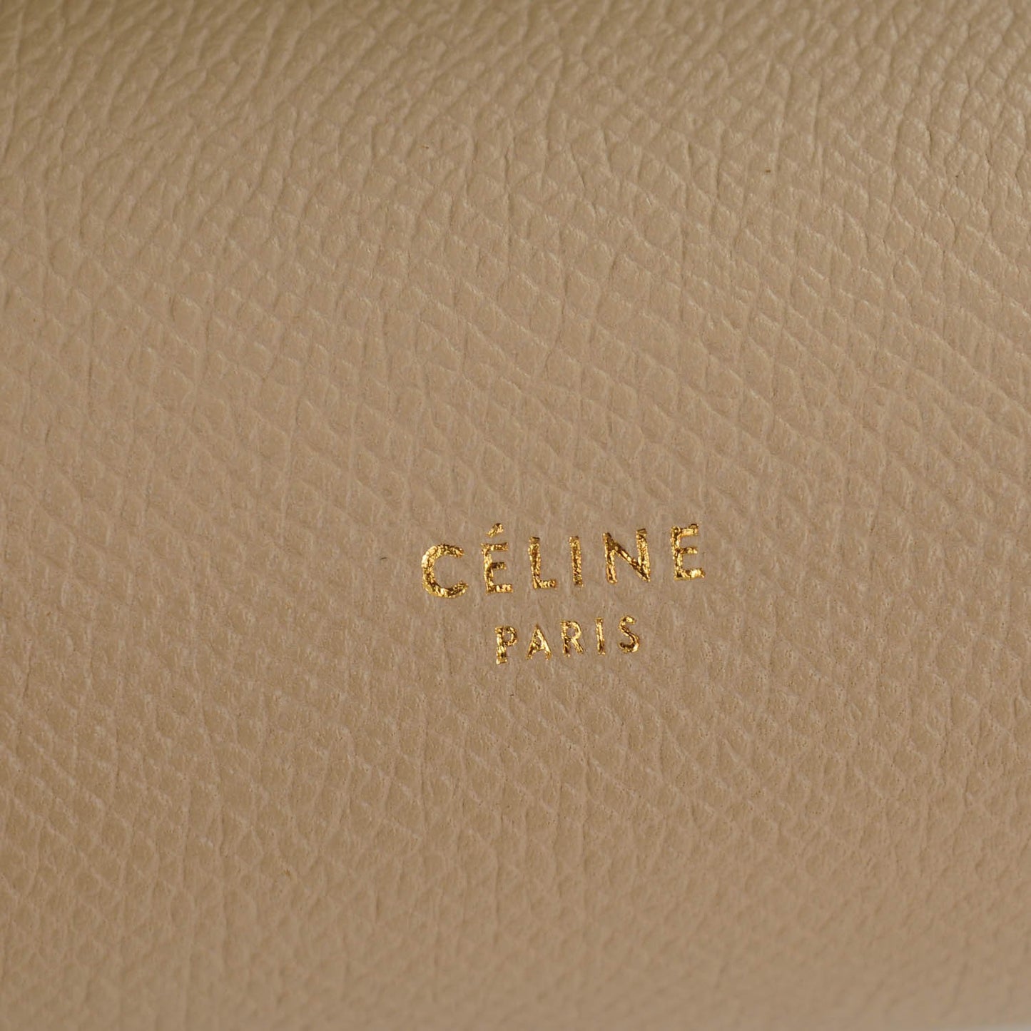 Grained Calfskin Mini Belt Bag Light Taupe