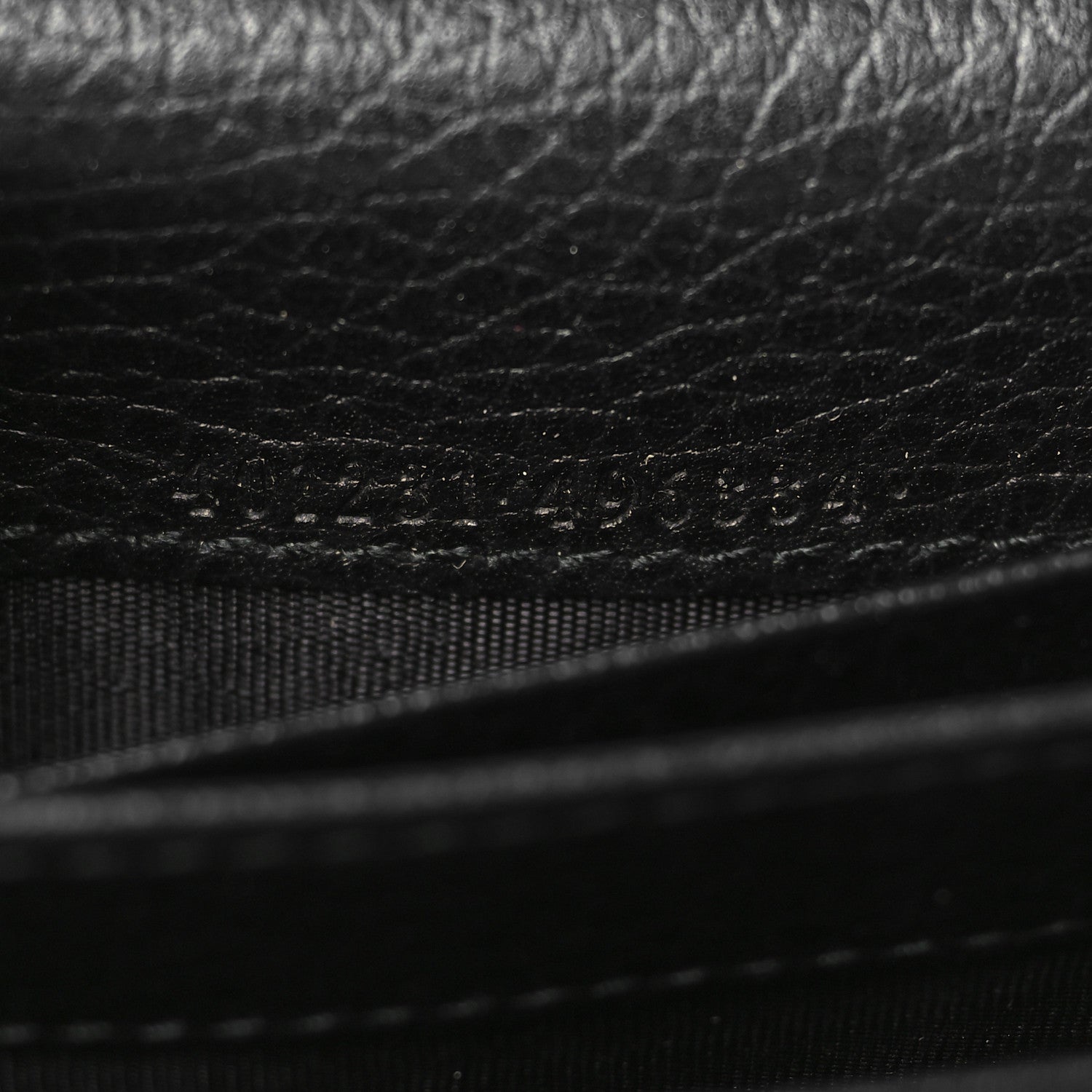 Gucci Calfskin Mini Dionysus Chain Wallet Black 7 of 9