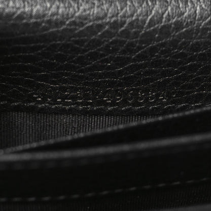 Gucci Calfskin Mini Dionysus Chain Wallet Black 7 of 9