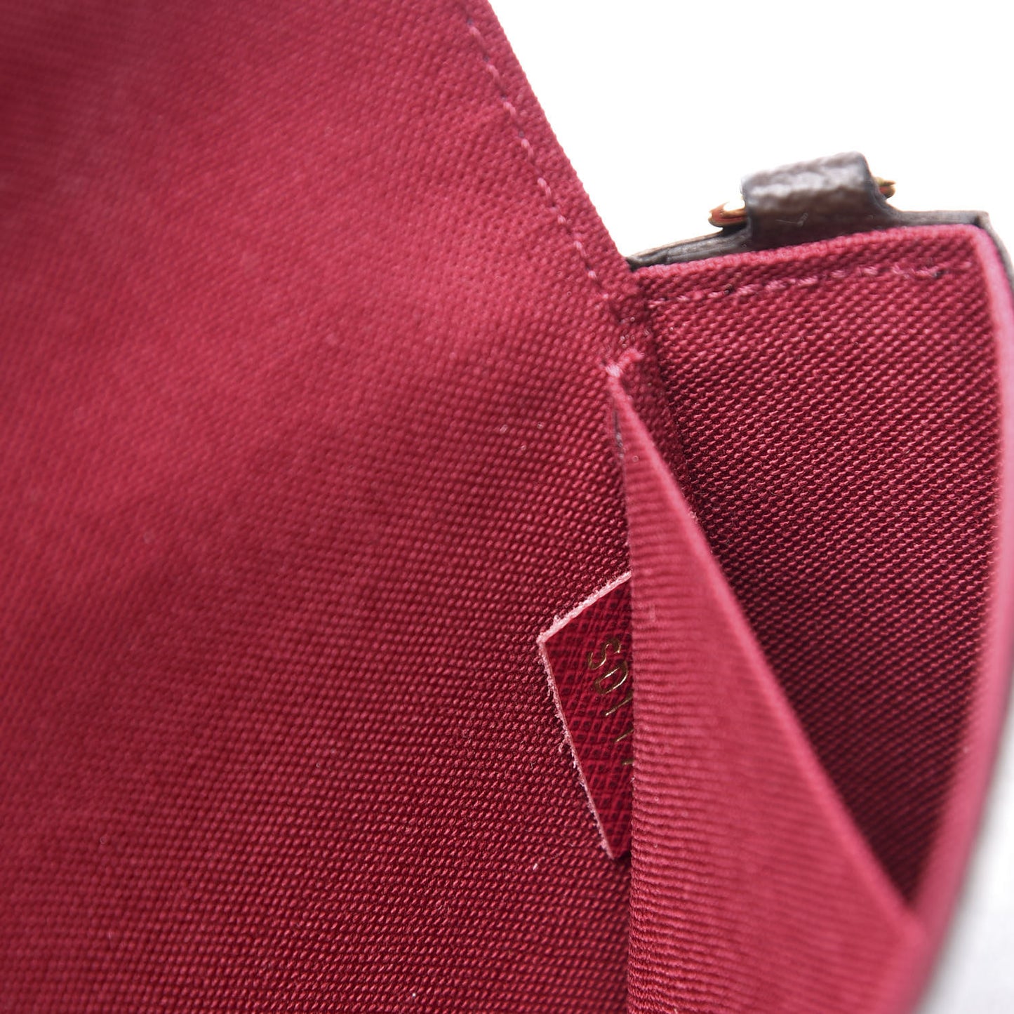 Monogram Pochette Felicie Chain Wallet Fuchsia