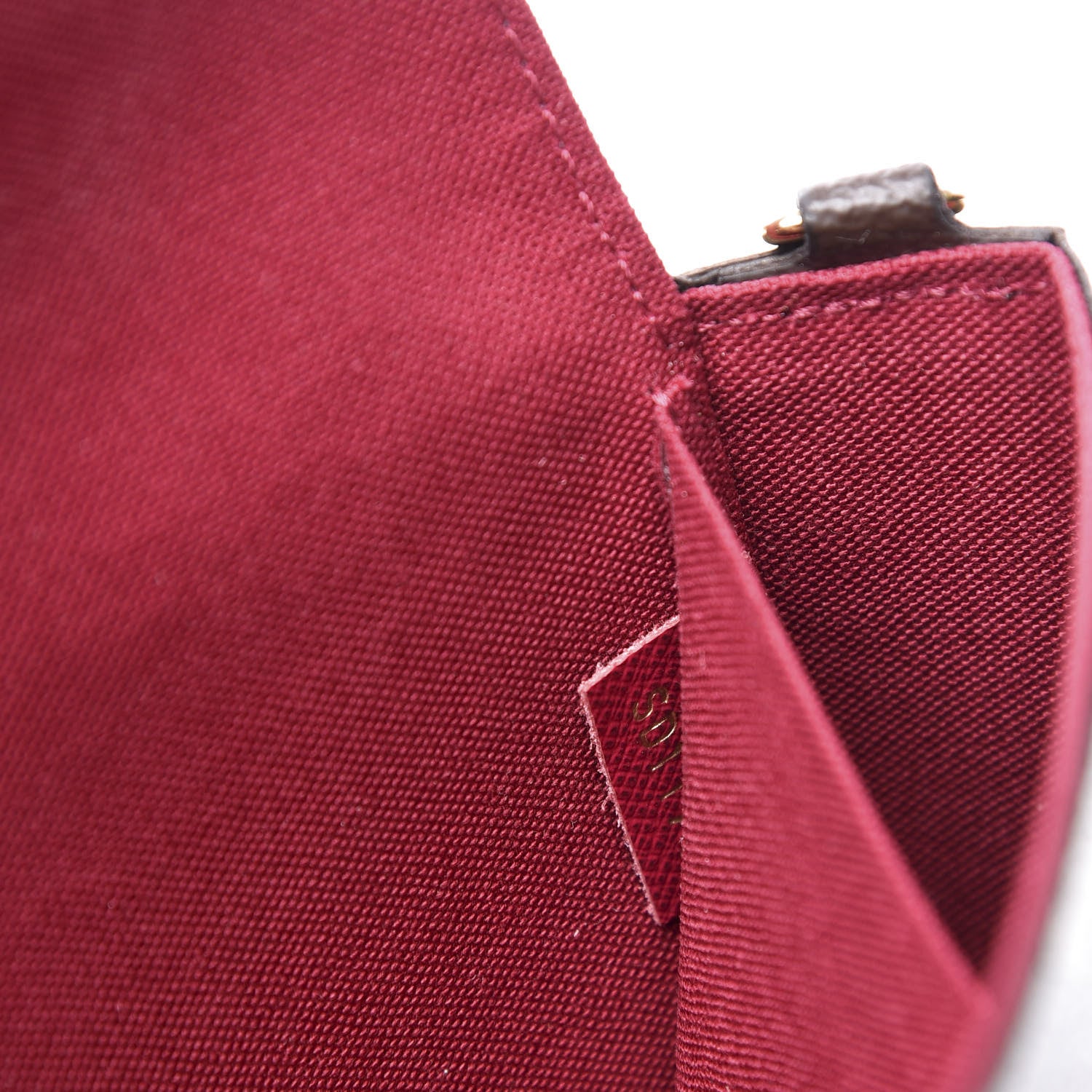 Louis Vuitton Monogram Pochette Felicie Chain Wallet Fuchsia 9 of 11