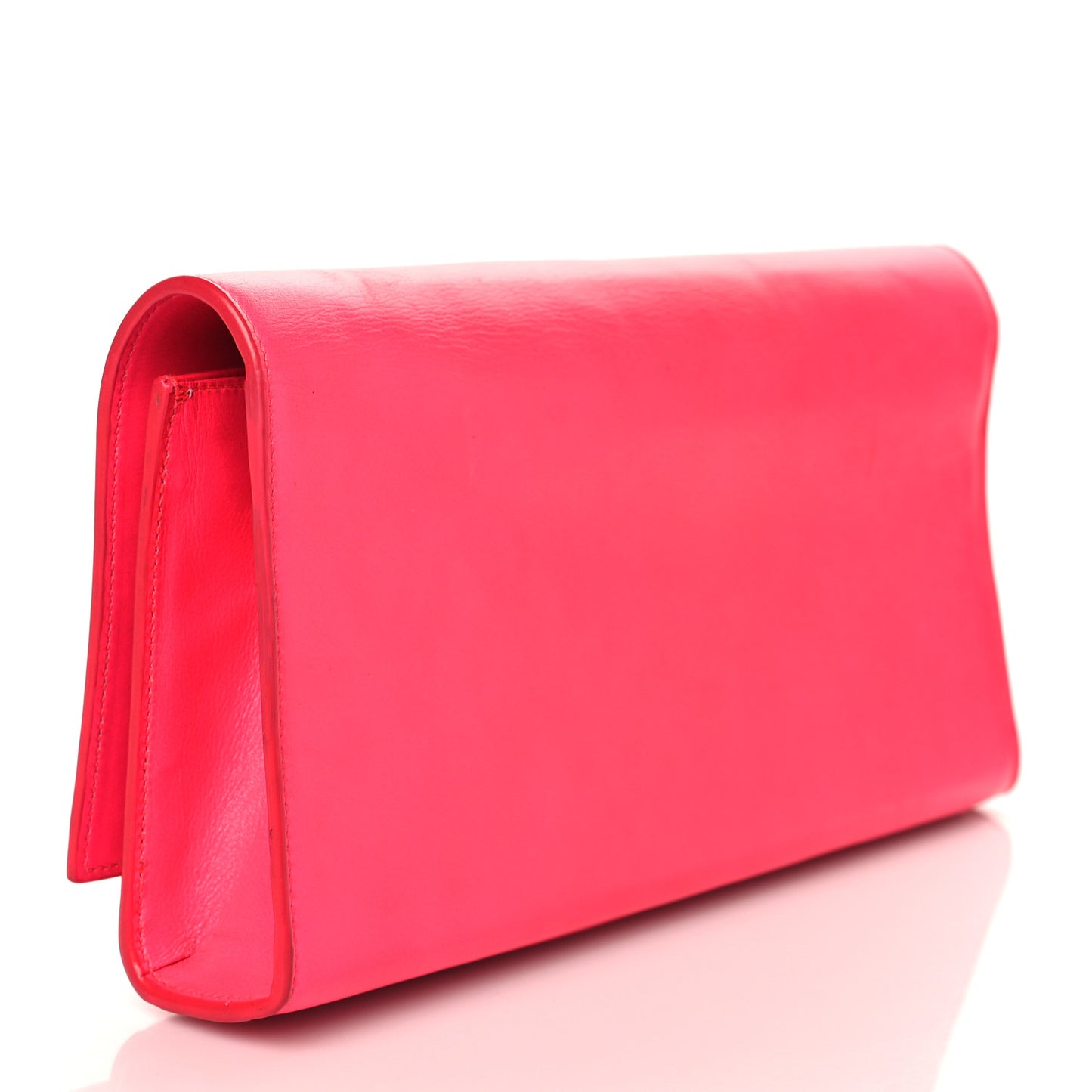 Calfskin Classic Monogram Cassandre Clutch Lipstick Fuchsia