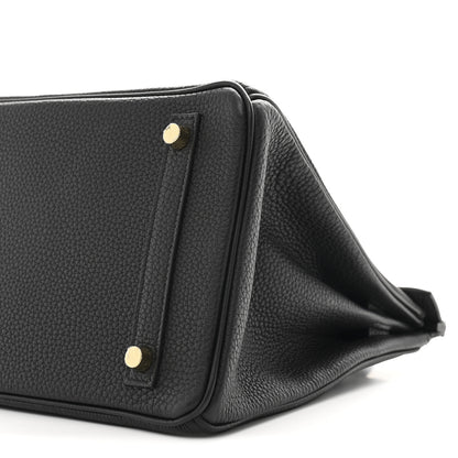 Hermes Togo Birkin 30 Black 10 of 12