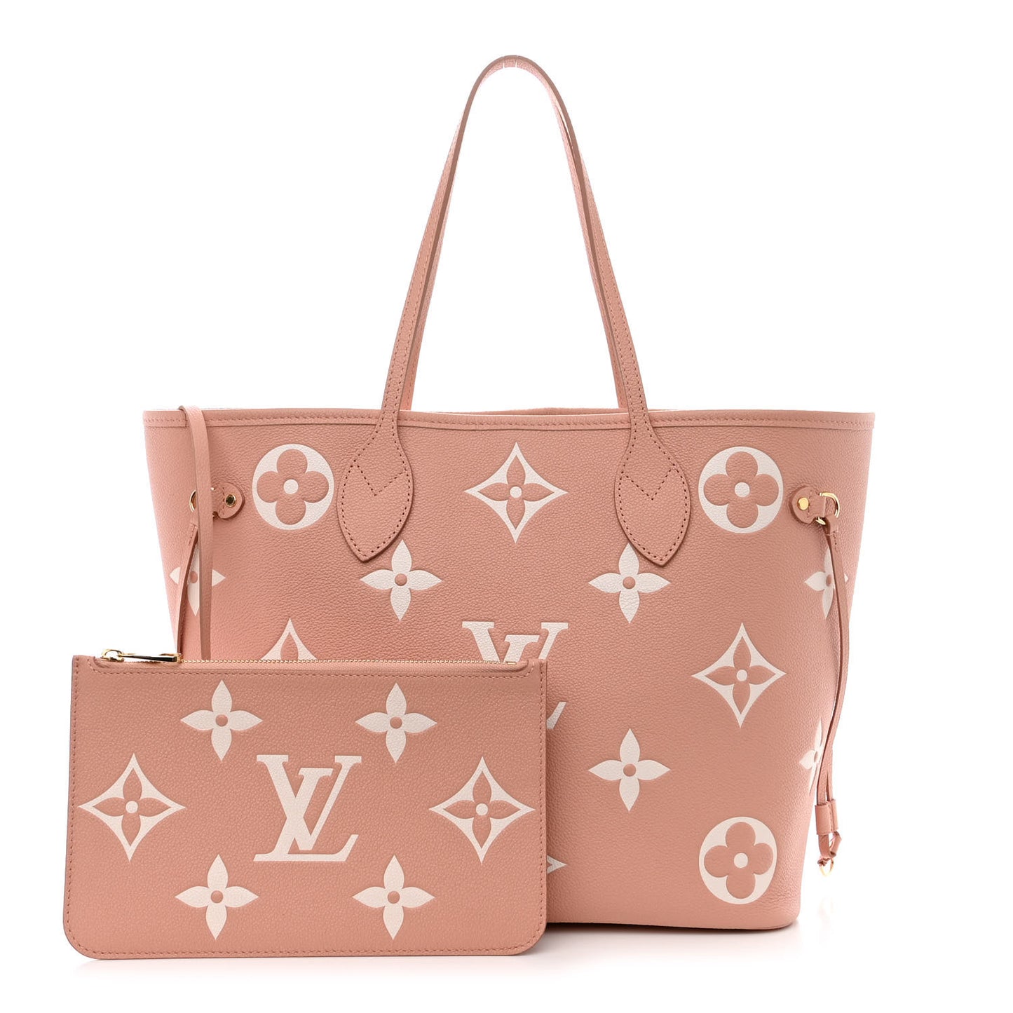 Empreinte Monogram Giant Neverfull MM Trianon Pink Cream