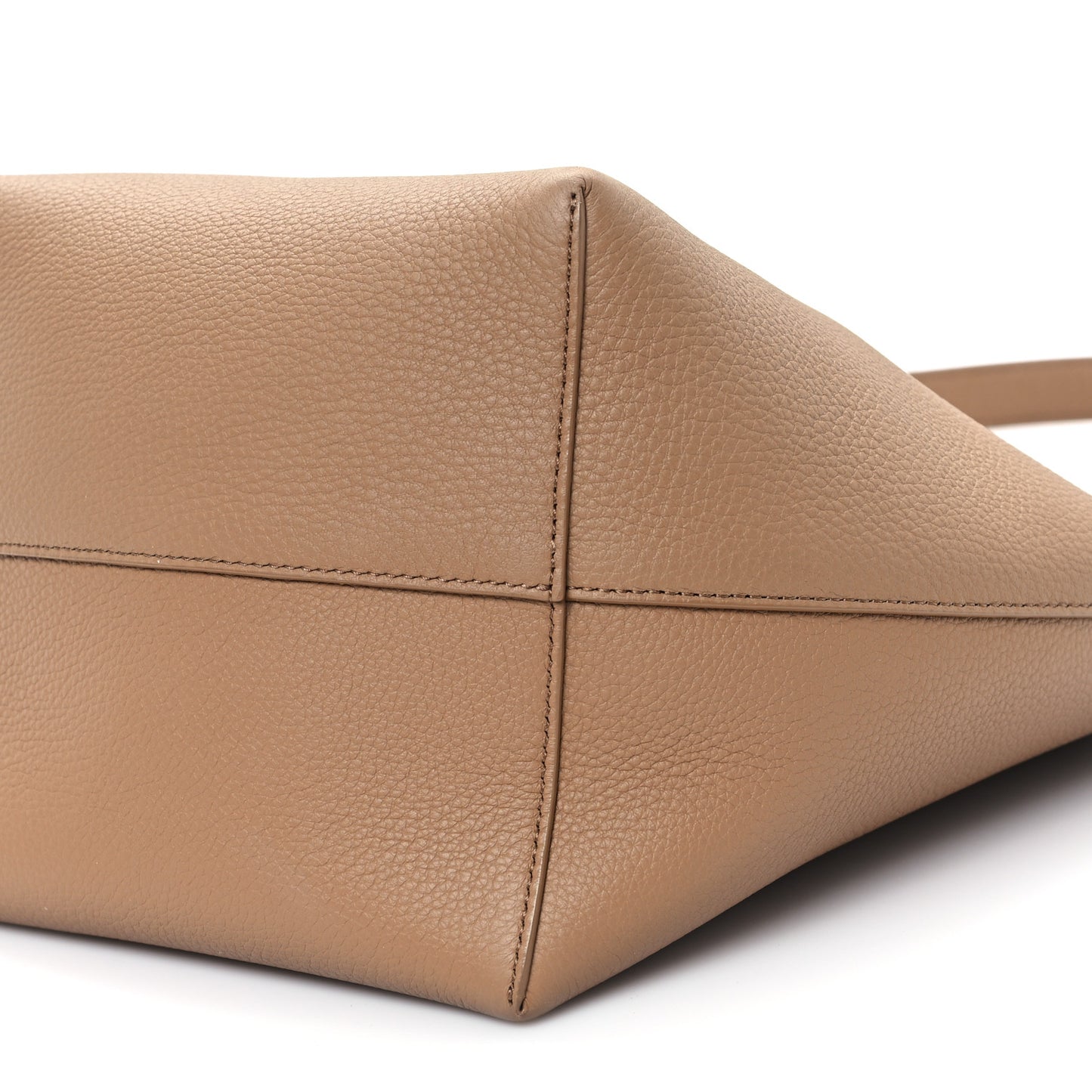 Grained Calfskin Medium N/S Park Tote Sandpit