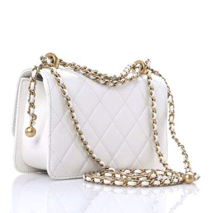Chanel Calfskin Quilted Mini Perfect Fit Flap White 3 of 12