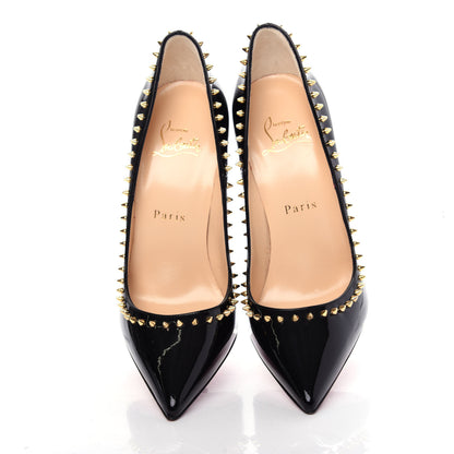 Christian Louboutin Patent Anjalina 120 Pumps 36.5 Black 5 of 9