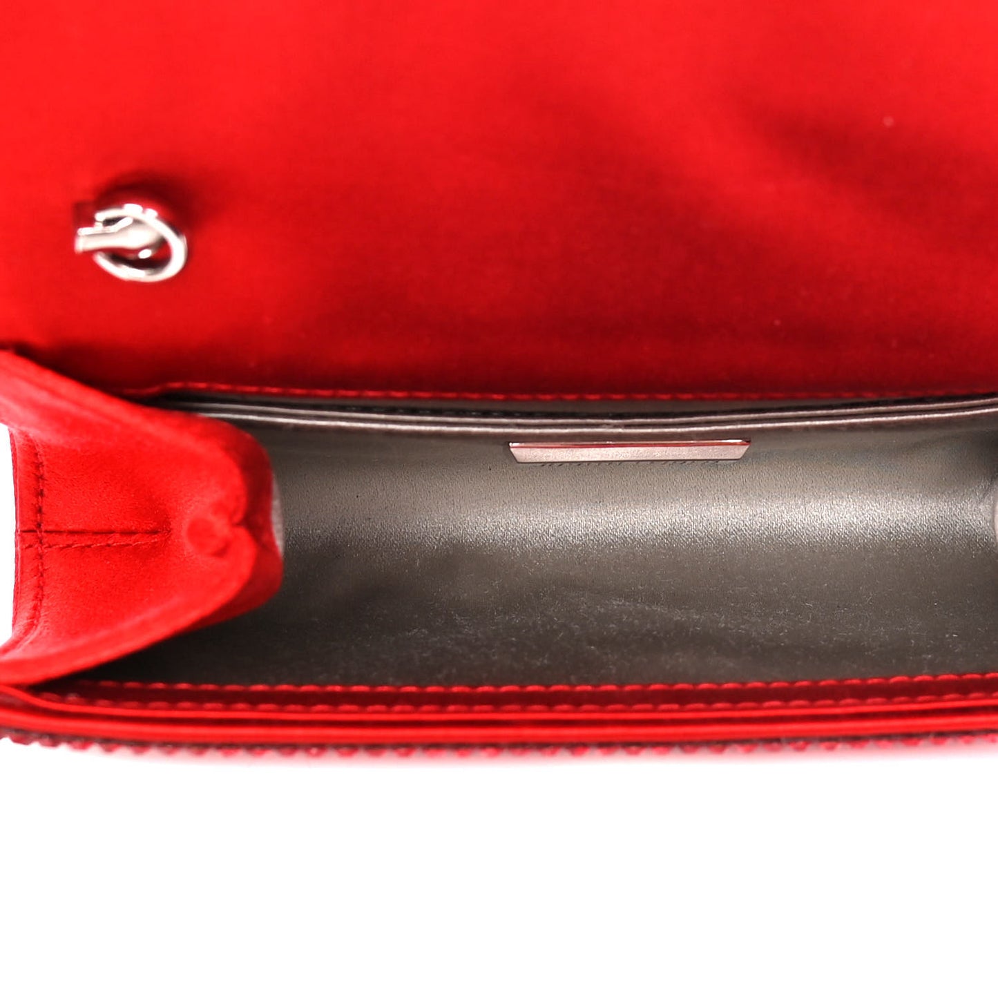 Swarovski Crystal Fizzy Clutch Red