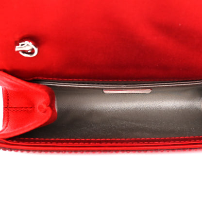 Judith Leiber Swarovski Crystal Fizzy Clutch Red 4 of 4