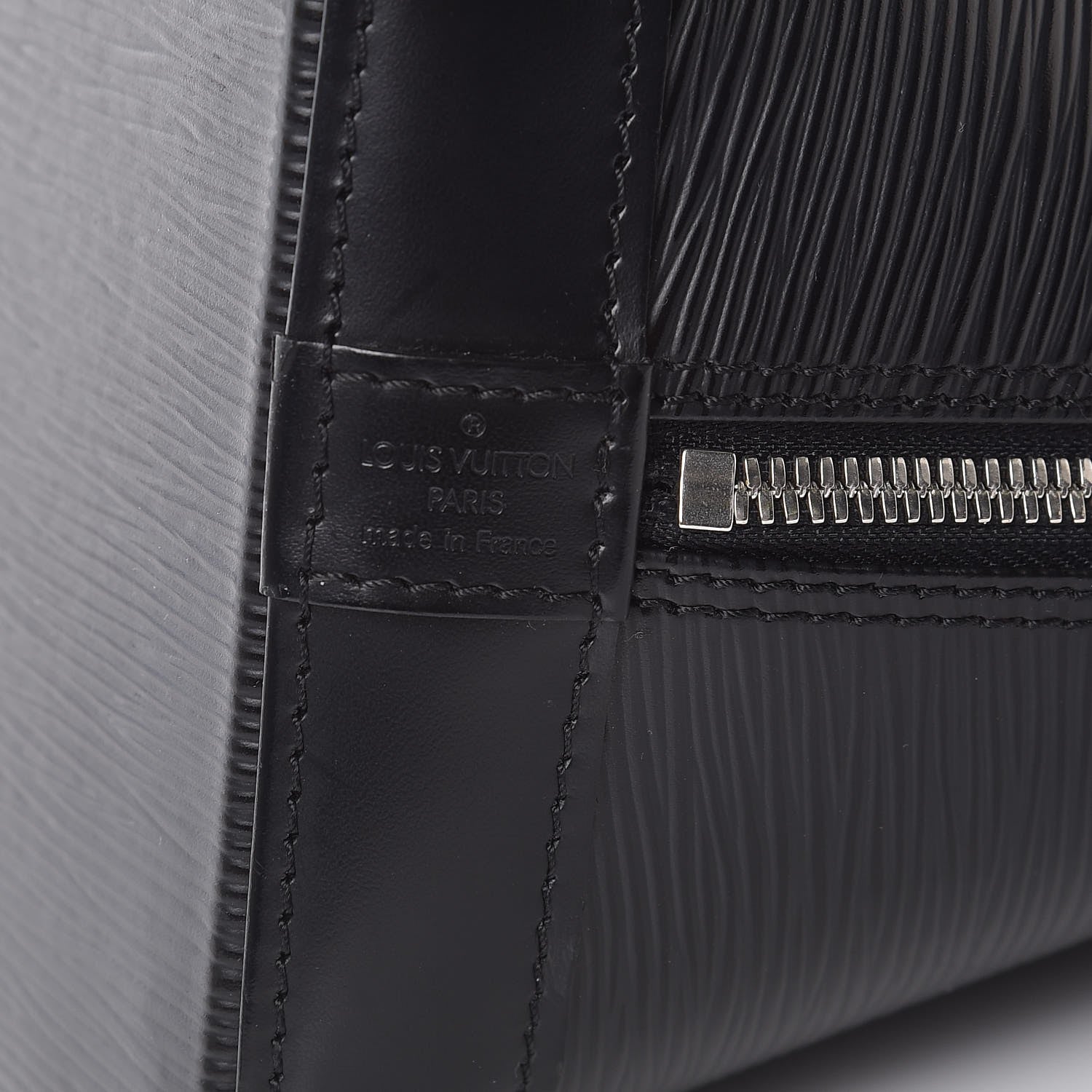 Louis Vuitton Epi Alma PM Black 5 of 7