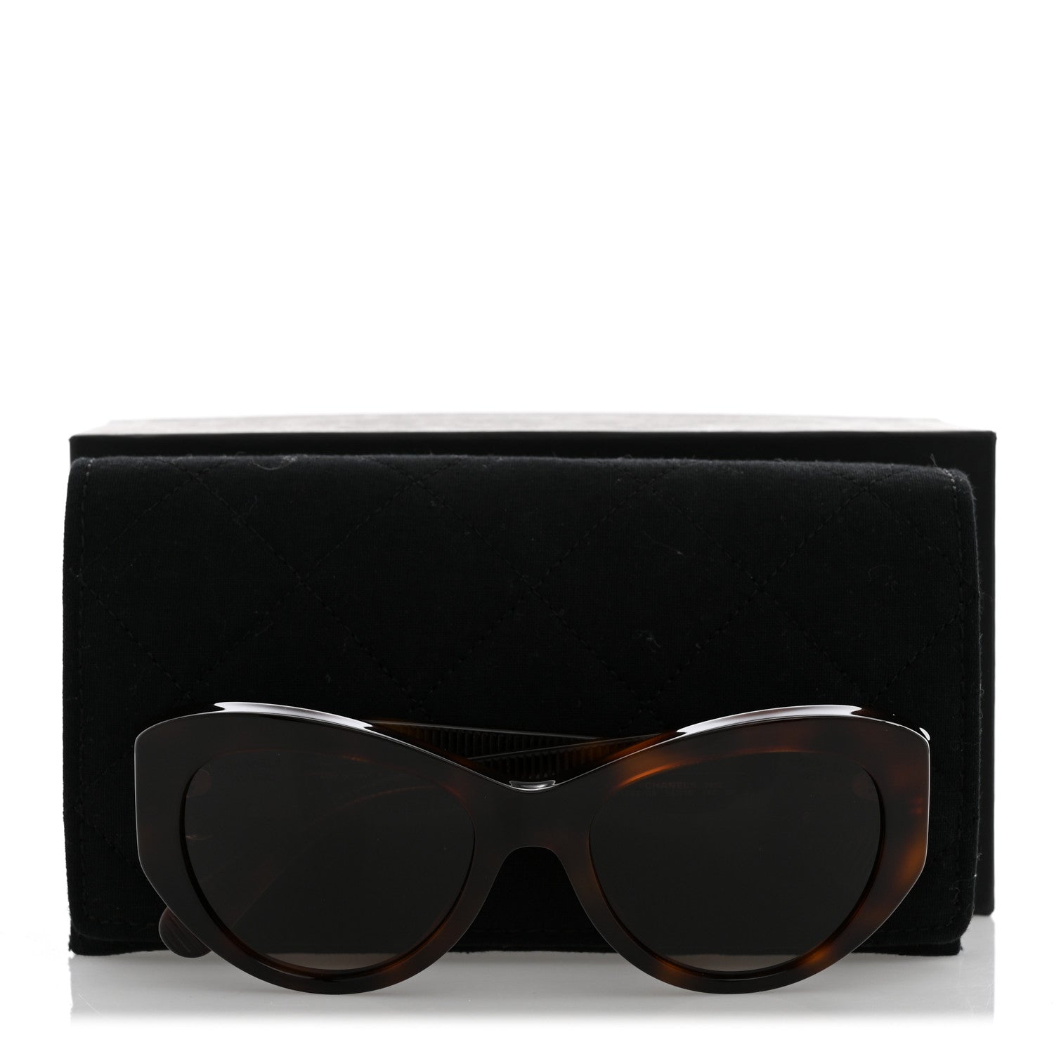 Chanel Acetate Polarized Butterfly Large CC Sunglasses 5492-A Tortoise 8 of 8