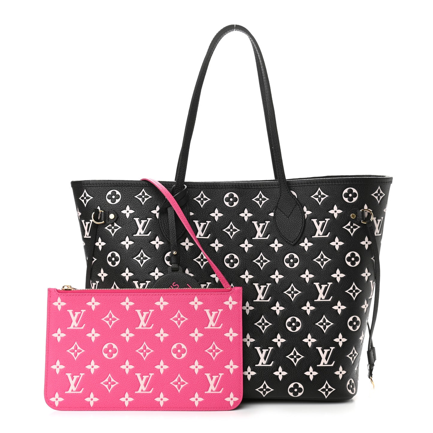 Empreinte Spring In The City Neverfull MM Black White Pink