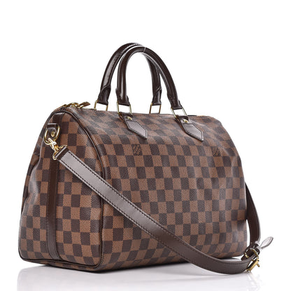 Louis Vuitton Damier Ebene Speedy Bandouliere 30 3 of 16