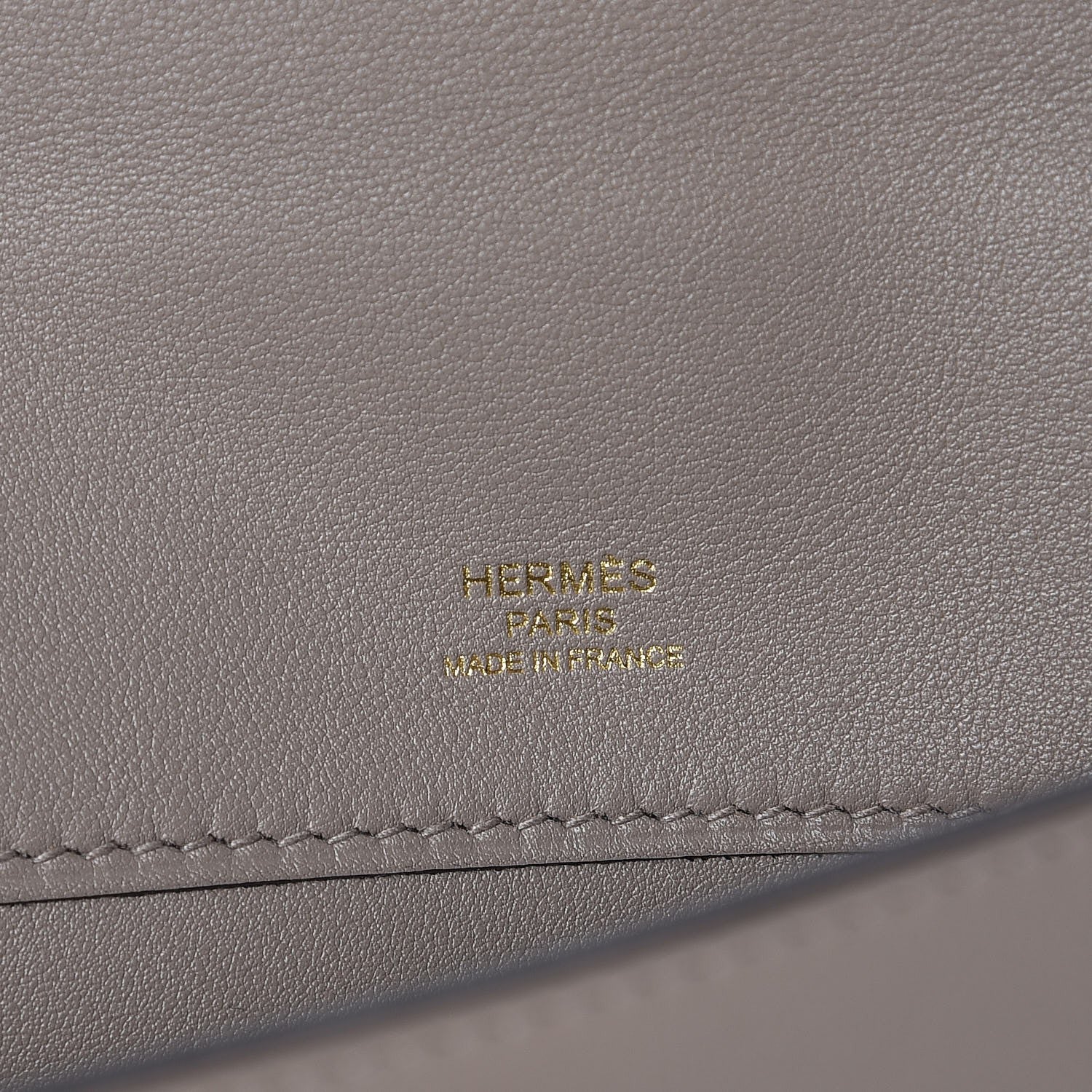 Hermes Swift Kelly Cut Clutch Pochette Gris Asphalt 6 of 8