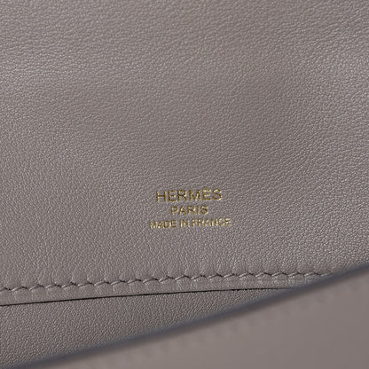 Hermes Swift Kelly Cut Clutch Pochette Gris Asphalt 6 of 8