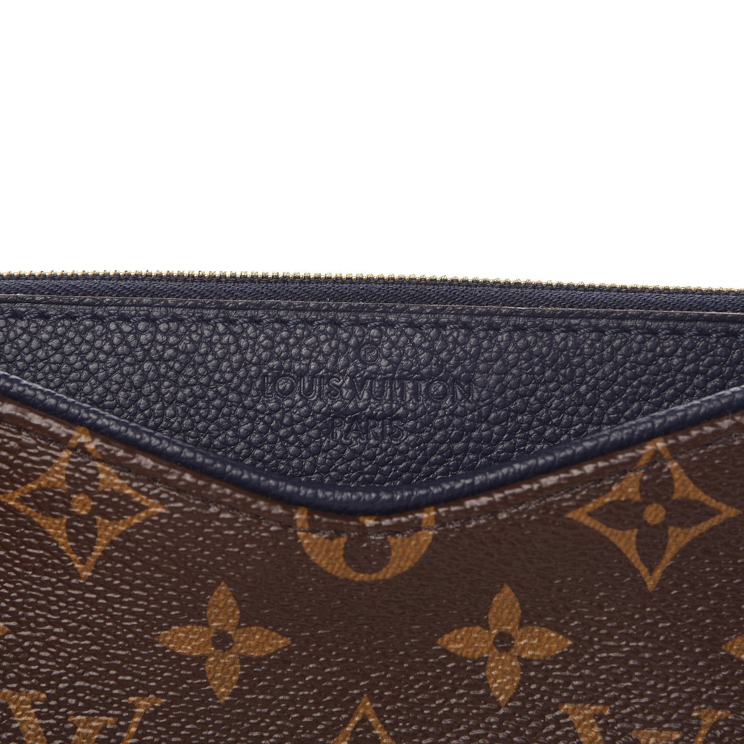 Monogram Pallas Clutch Blue Marine