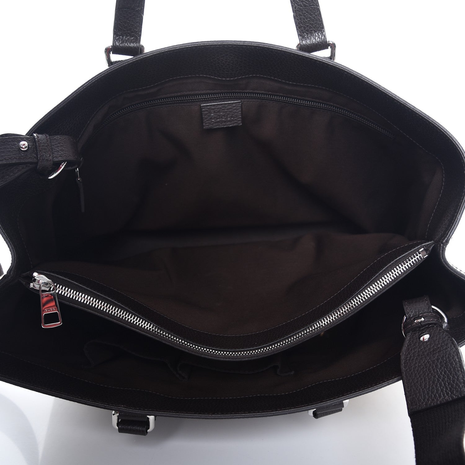 Gucci GG Monogram Large Joy Tote Bag Dark Brown 6 of 10