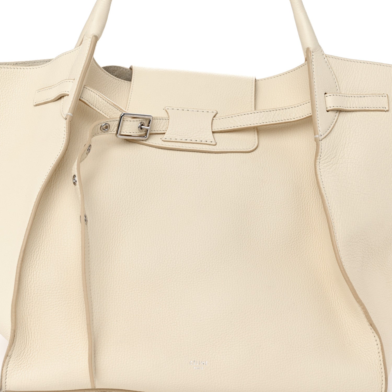 Celine Supple Grained Calfskin Medium Big Bag Vanilla 8 of 11
