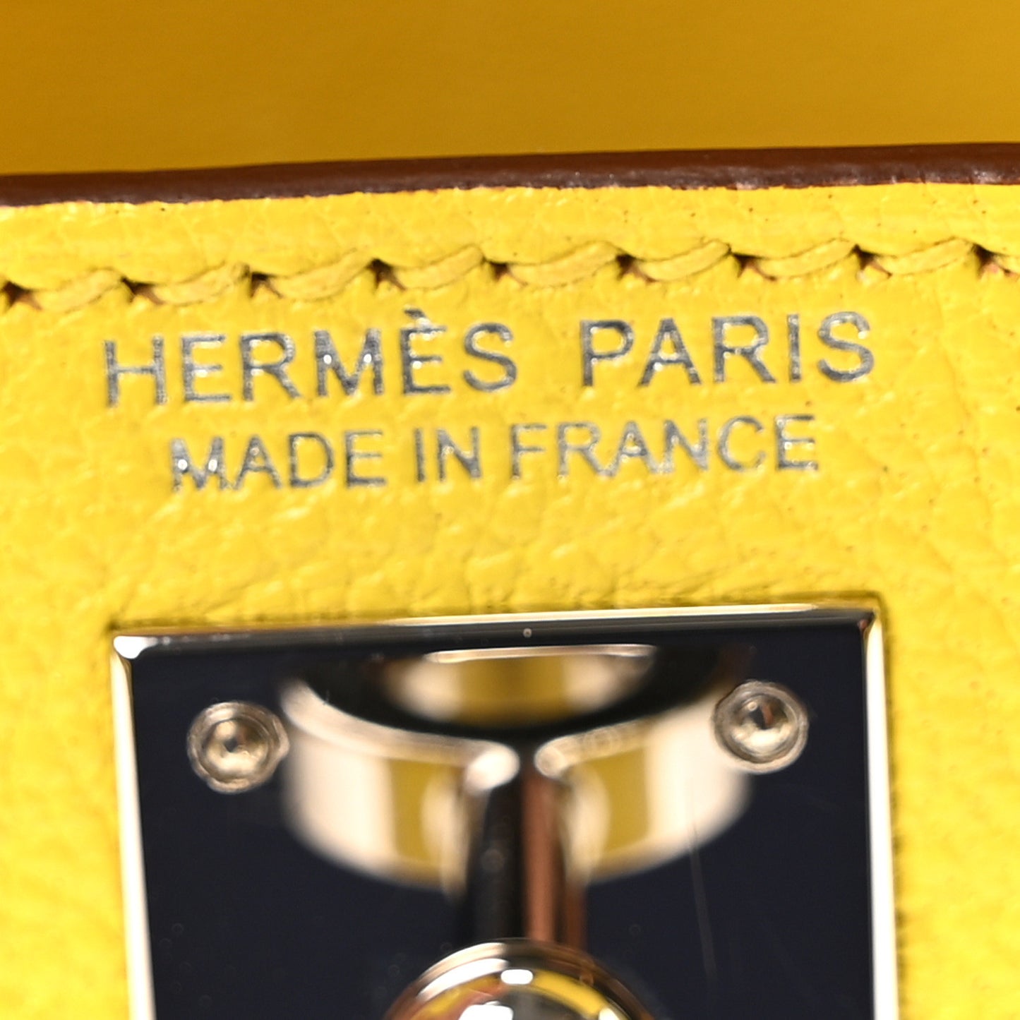 Chevre Mysore Mini Kelly Sellier 20 Jaune Citron