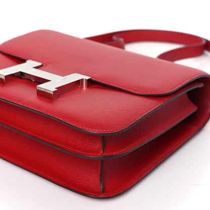 Hermes Evercolor Constance 24 Rouge Piment 9 of 10