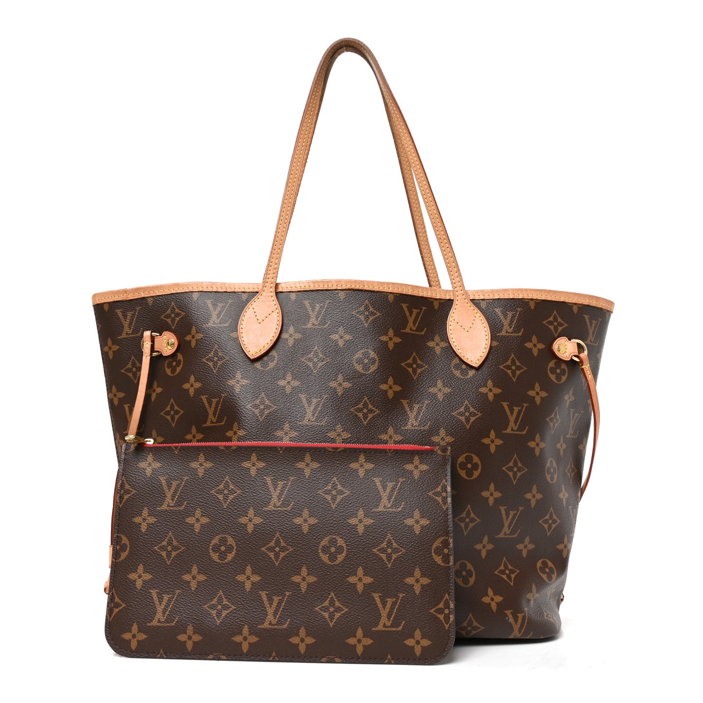 Monogram Neo Neverfull MM Cherry