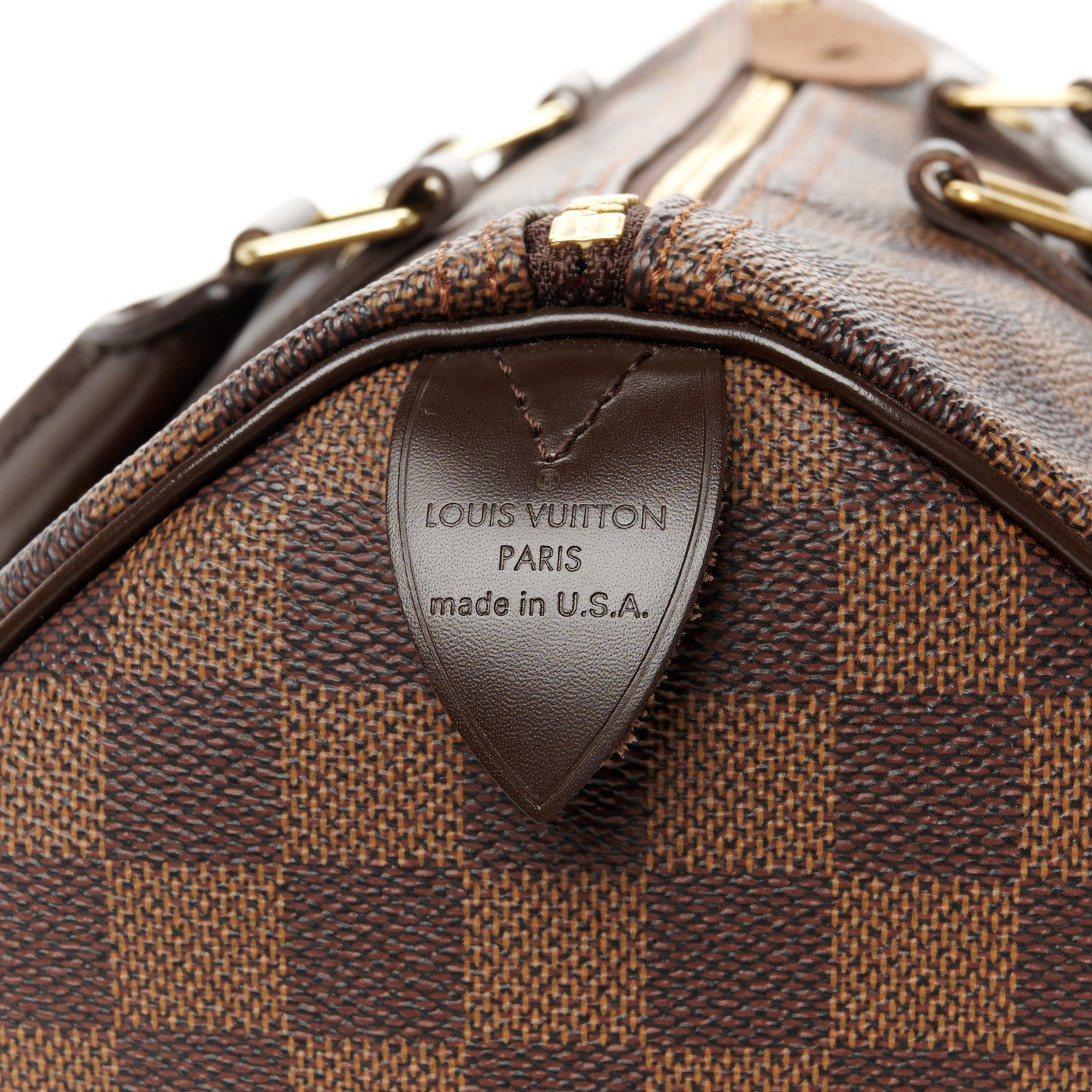 Louis Vuitton Damier Ebene Speedy 30 10 of 13
