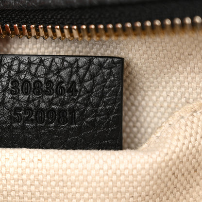 Gucci Pebbled Calfskin Small Soho Disco Bag Black 7 of 12