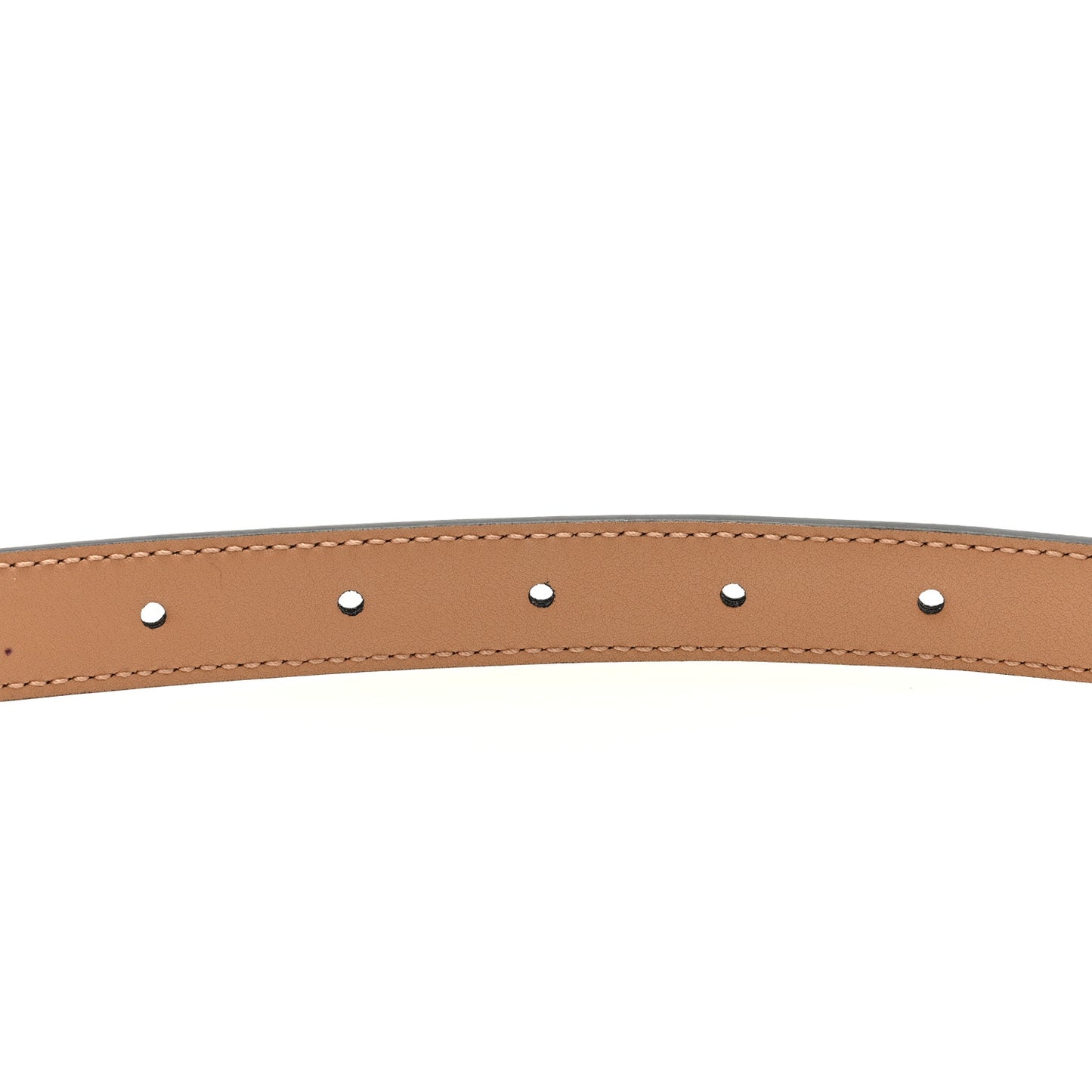 Azalea Calfskin Enamel Monochrome Double G 20mm Belt 95 38 Camelia