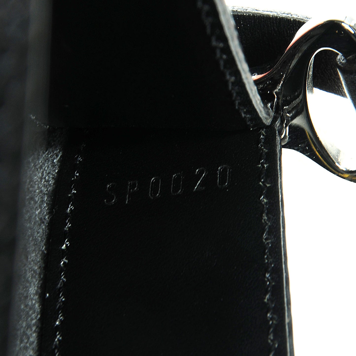 Epi Demi Lune Pochette Black
